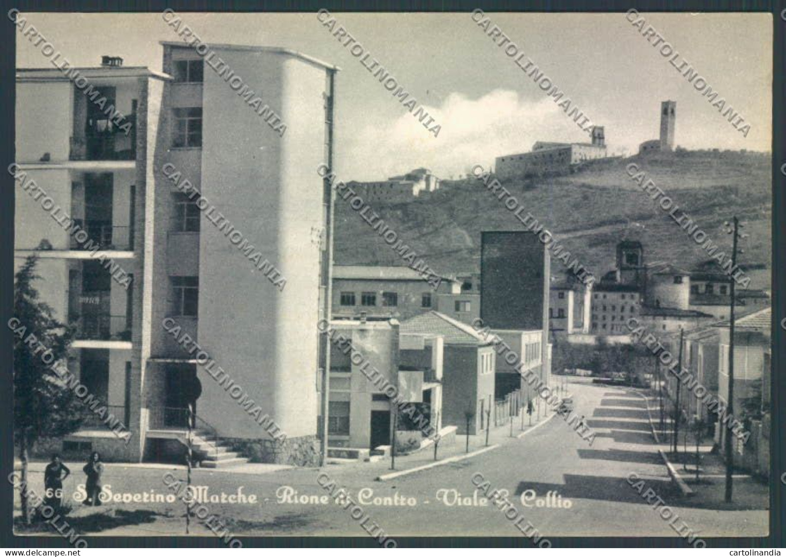 Macerata San Severino Marche Foto FG Cartolina ZF8280 - Macerata