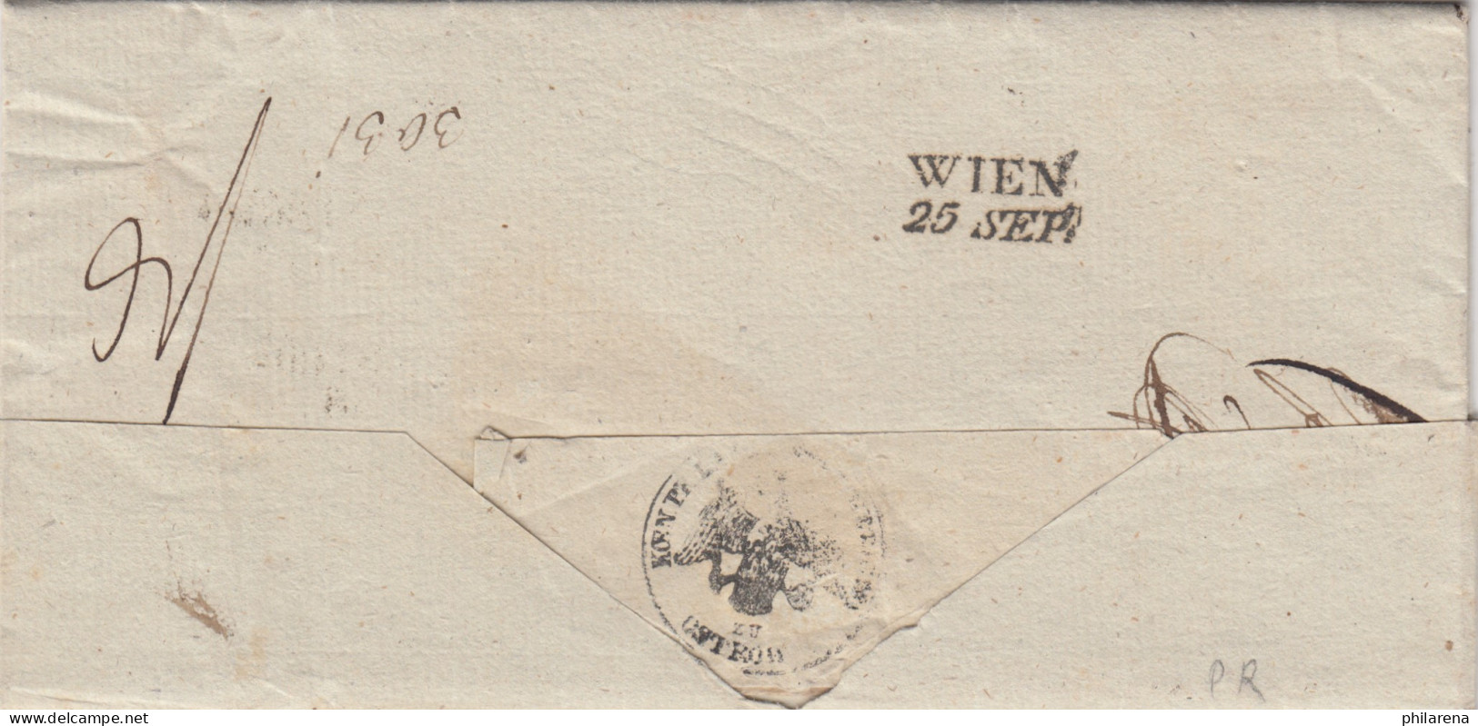 Brief Aus Ostrowo 1819 Nach  Wien - Briefe U. Dokumente