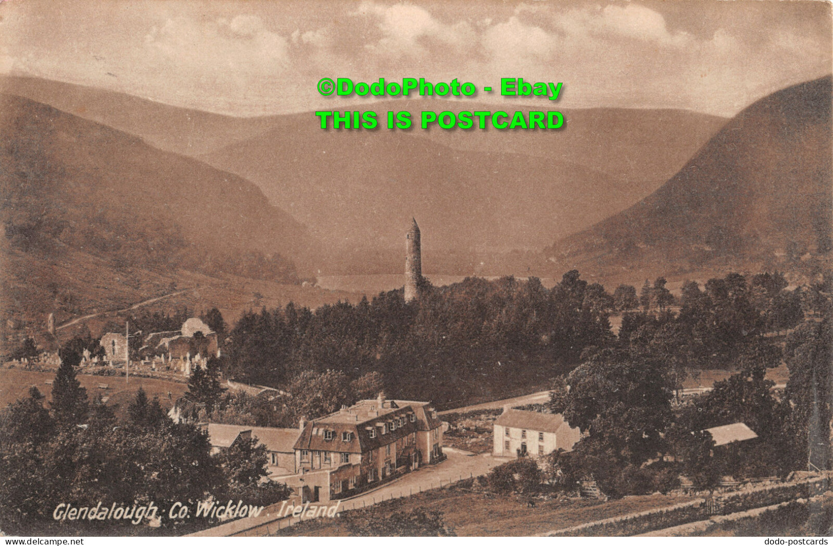 R401077 Ireland. Glendalough Co. Wicklow. Postcard - Mondo