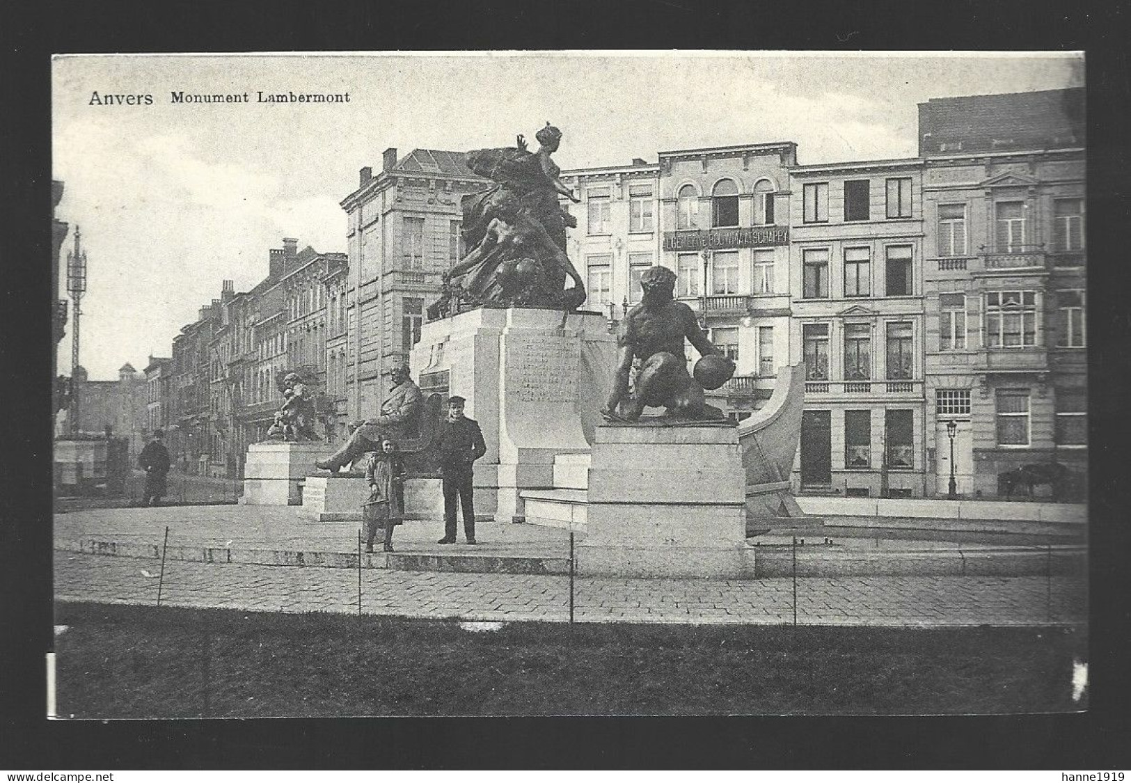 Antwerpen Monument Lambermont Anvers Htje - Antwerpen