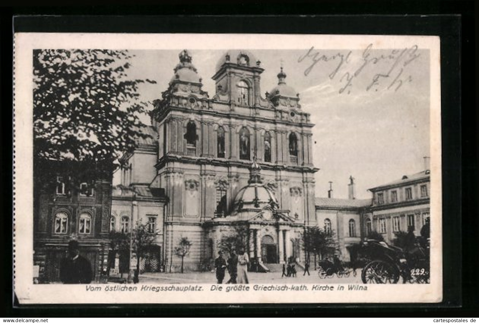 AK Wilna, Ansicht Der Griechisch-kath. Kirche  - Lituania