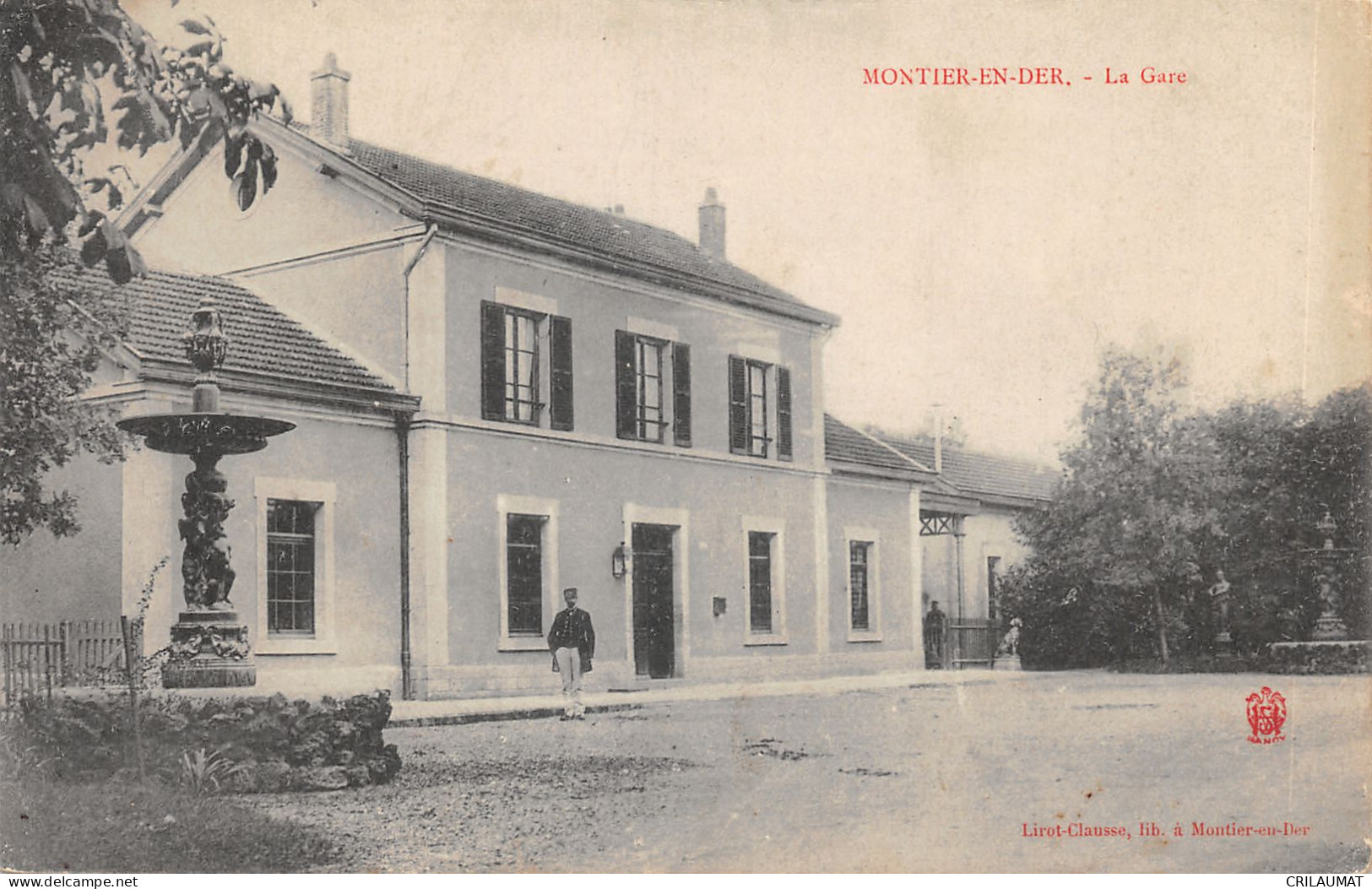 52-MONTIER EN DER-LA GARE-N 6011-C/0131 - Montier-en-Der