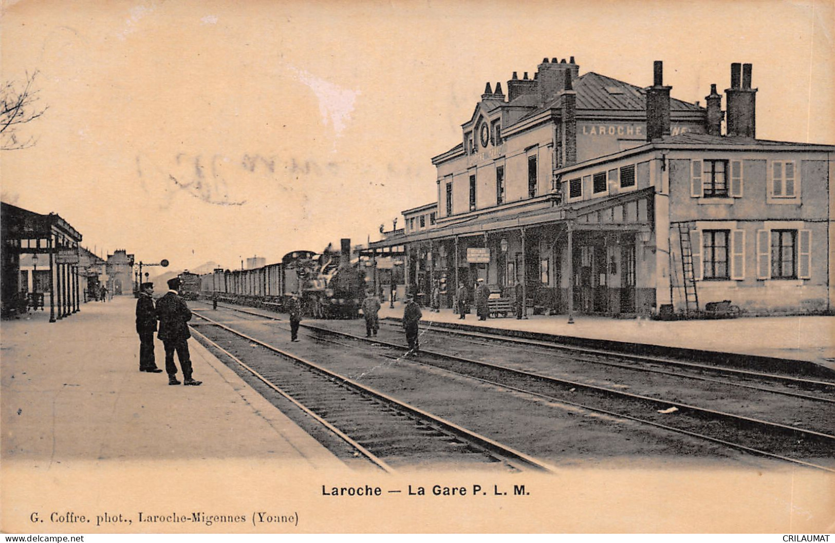 89-LAROCHE-LA GARE-N 6011-B/0385 - Laroche Saint Cydroine