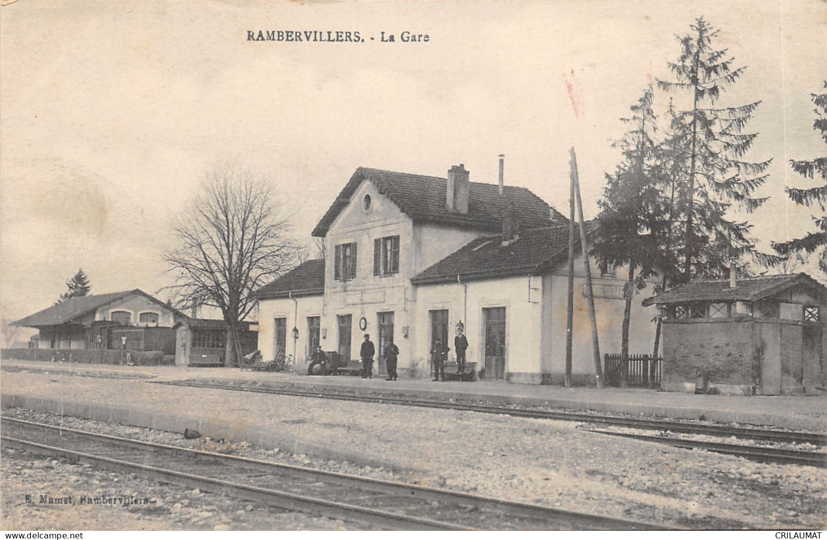 88-RAMBERVILLERS-LA GARE-N 6011-B/0353 - Rambervillers