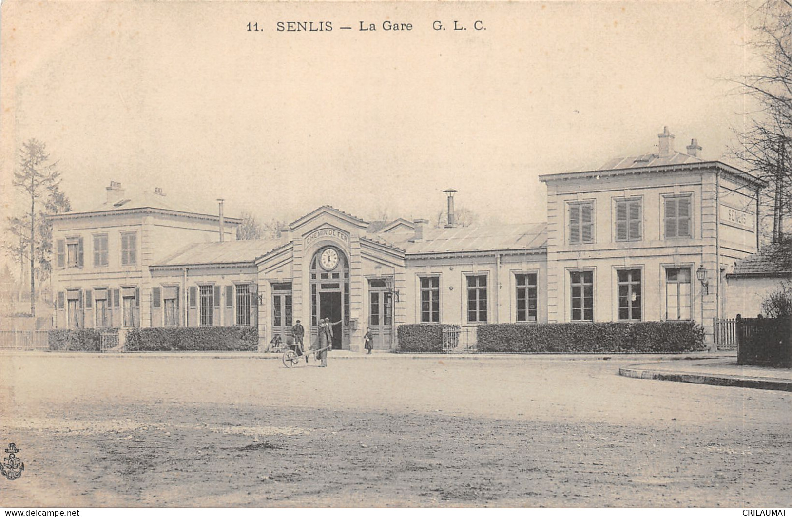 60-SENLIS-LA GARE-N 6011-A/0125 - Senlis