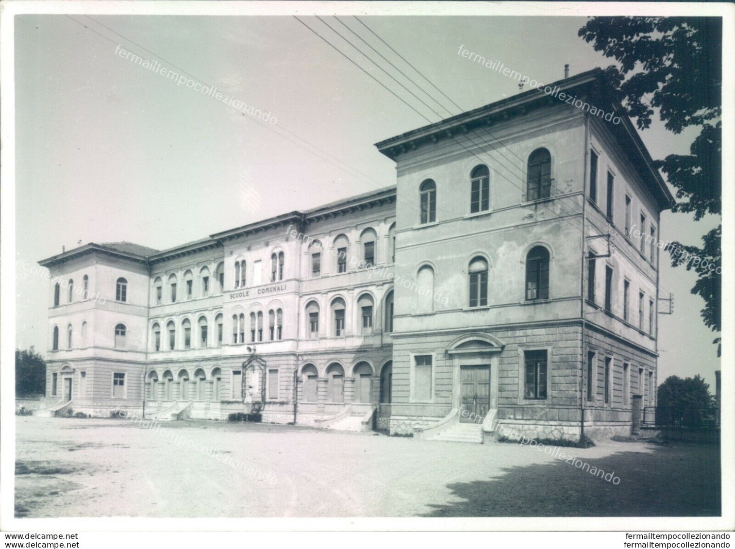 G605 Bozza Fotografica Provincia Di Brescia Orzinuovi Scuole Elementari - Brescia