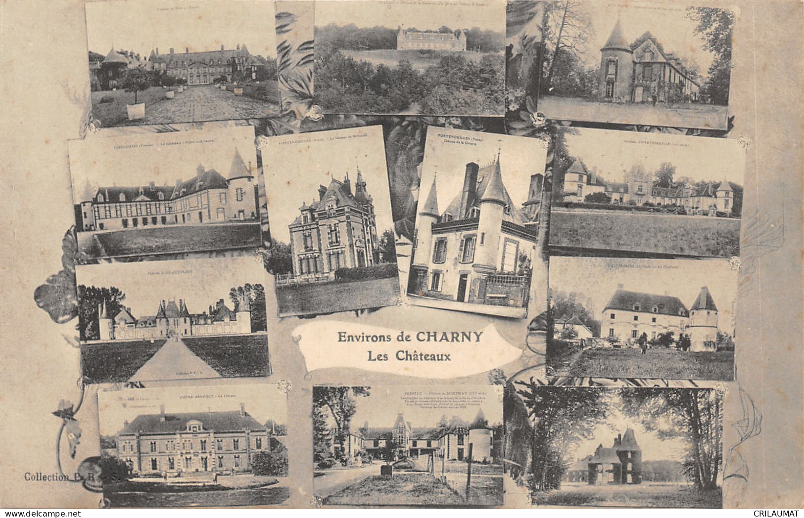 89-CHARNY-LES CHATEAUX-N 6011-E/0261 - Charny