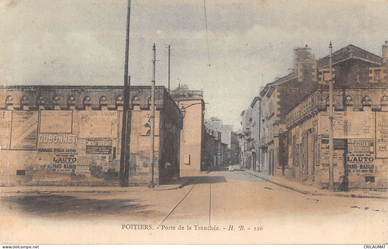 86-POITIERS-PORTE DE LA TRANCHEE-N 6011-D/0351 - Poitiers