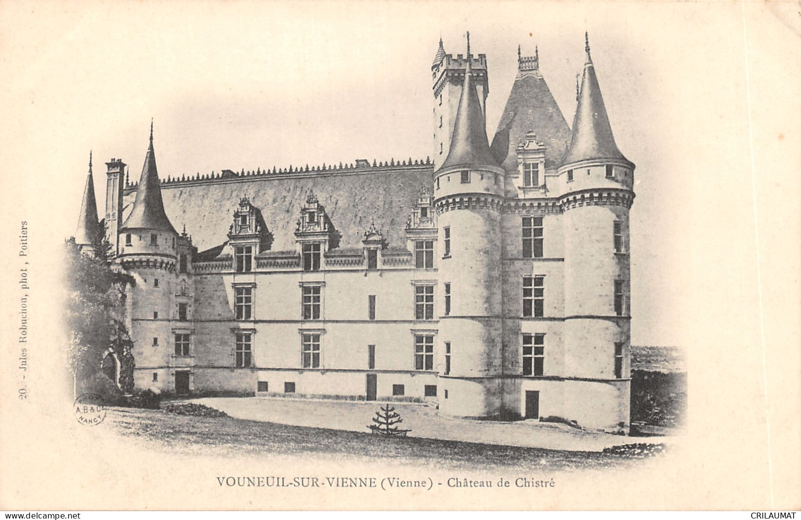 86-VOUNEUIL SUR VIENNE-CHATEAU DE CHISTRE-N 6011-D/0325 - Vouneuil Sur Vienne