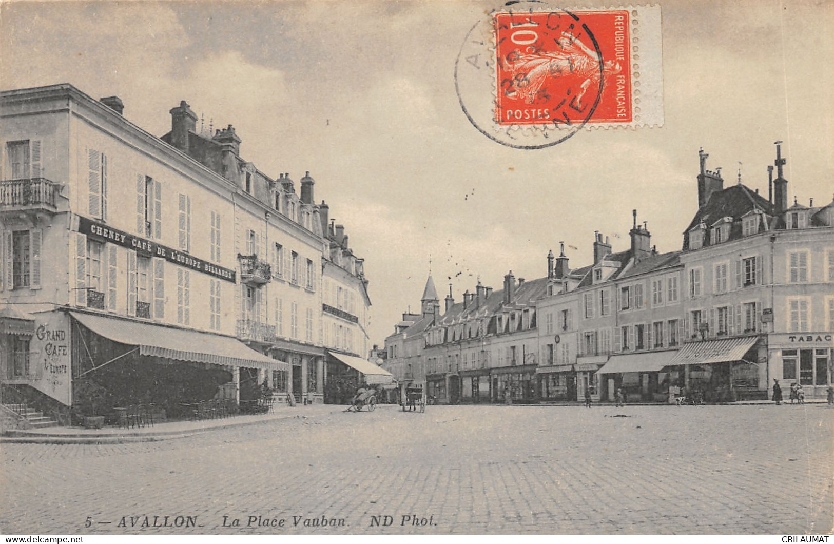 89-AVALLON-LA PALCE VAUBAN-N 6011-D/0115 - Avallon