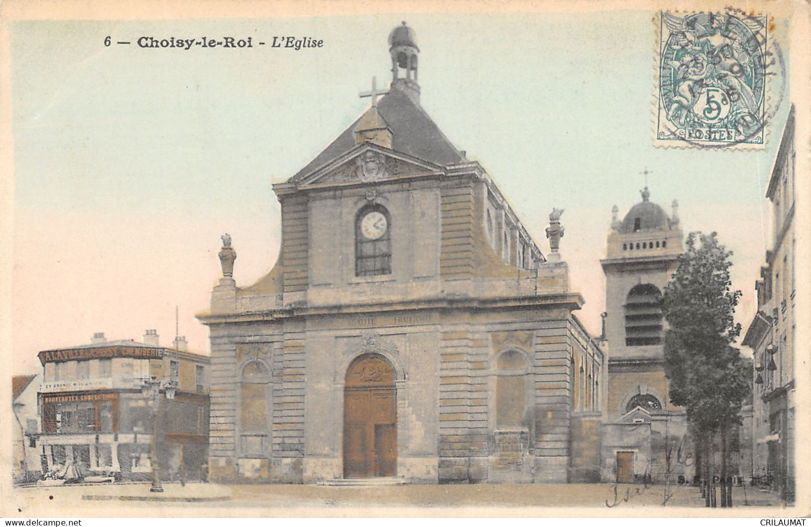 94-CHOISY LE ROI-L EGLISE-N 6011-G/0155 - Choisy Le Roi