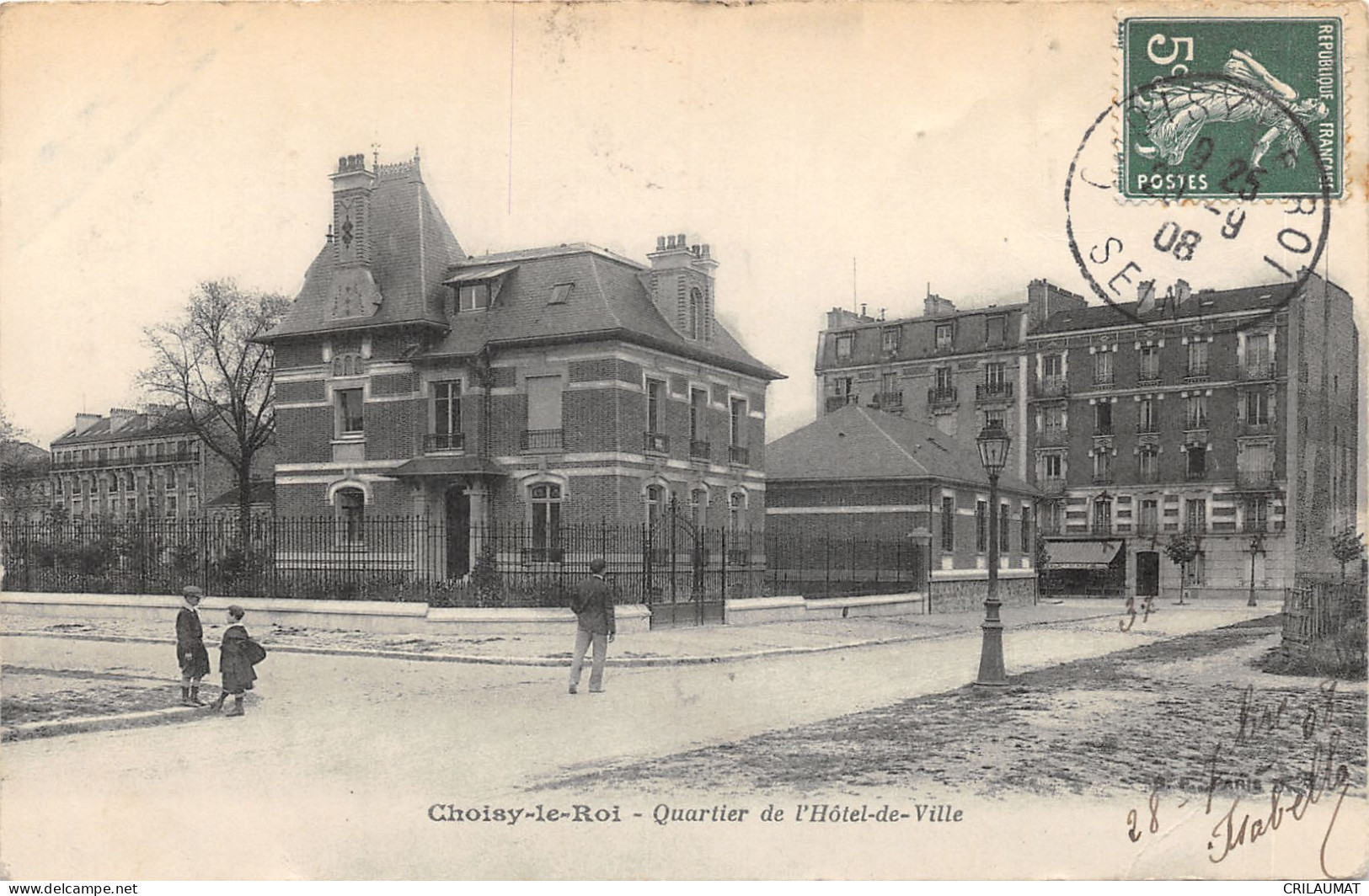 94-CHOISY LE ROI-L HOTEL DE VILLE-N 6011-G/0135 - Choisy Le Roi