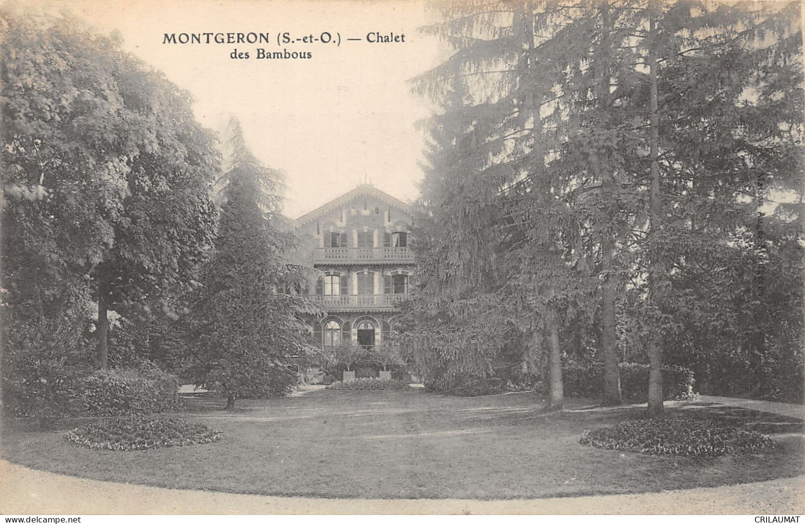 91-MONTGERON-CHALET DES BAMBOUS-N 6011-G/0103 - Montgeron