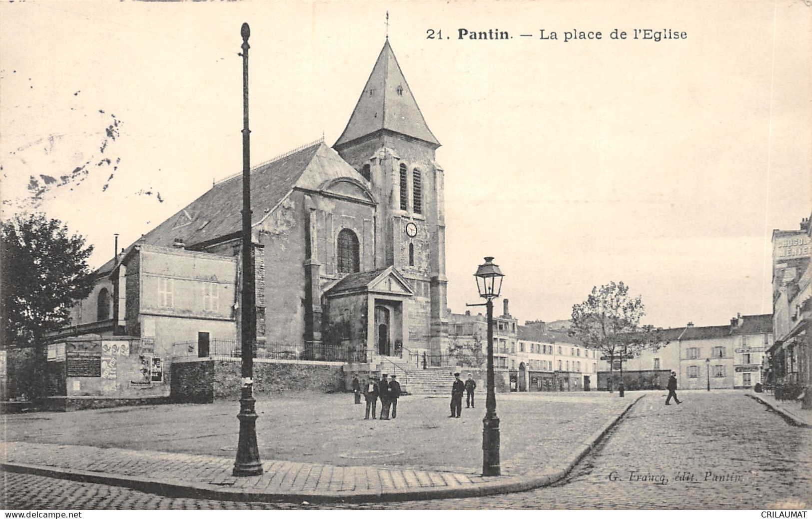 93-PANTIN-L EGLISE-N 6011-G/0013 - Pantin