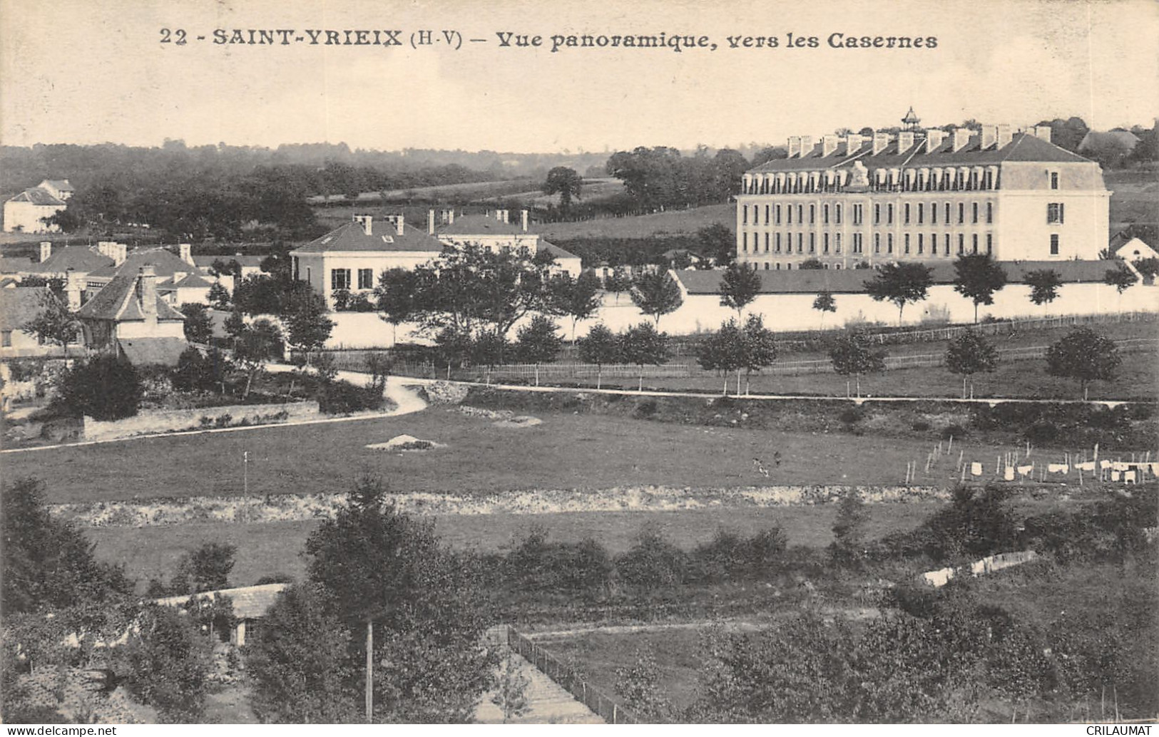 87-SAINT YRIEIX-LES CASERNES-N 6012-C/0049 - Saint Yrieix La Perche