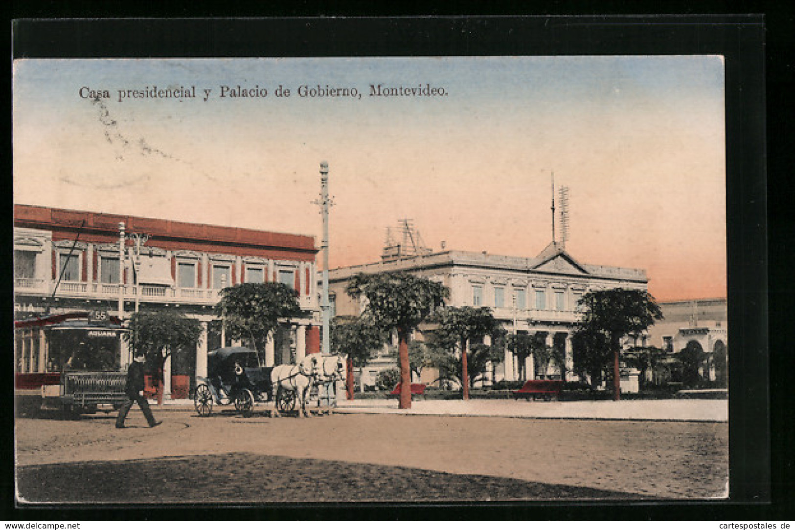 AK Montevideo, Casa Presidencial Y Palacio De Gobierno  - Uruguay