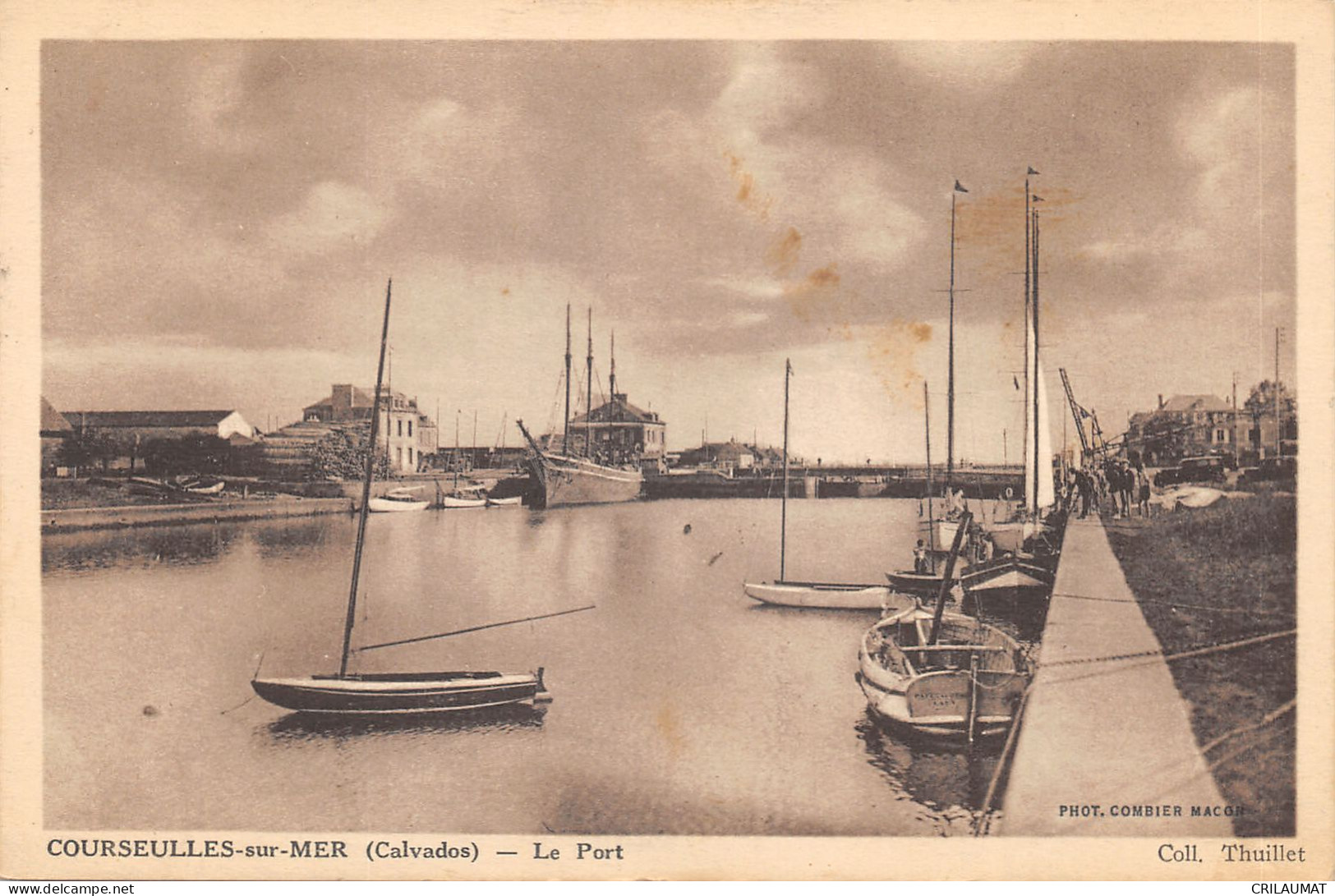 14-COURSEULLES SUR MER-LE PORT-N 6012-B/0195 - Courseulles-sur-Mer