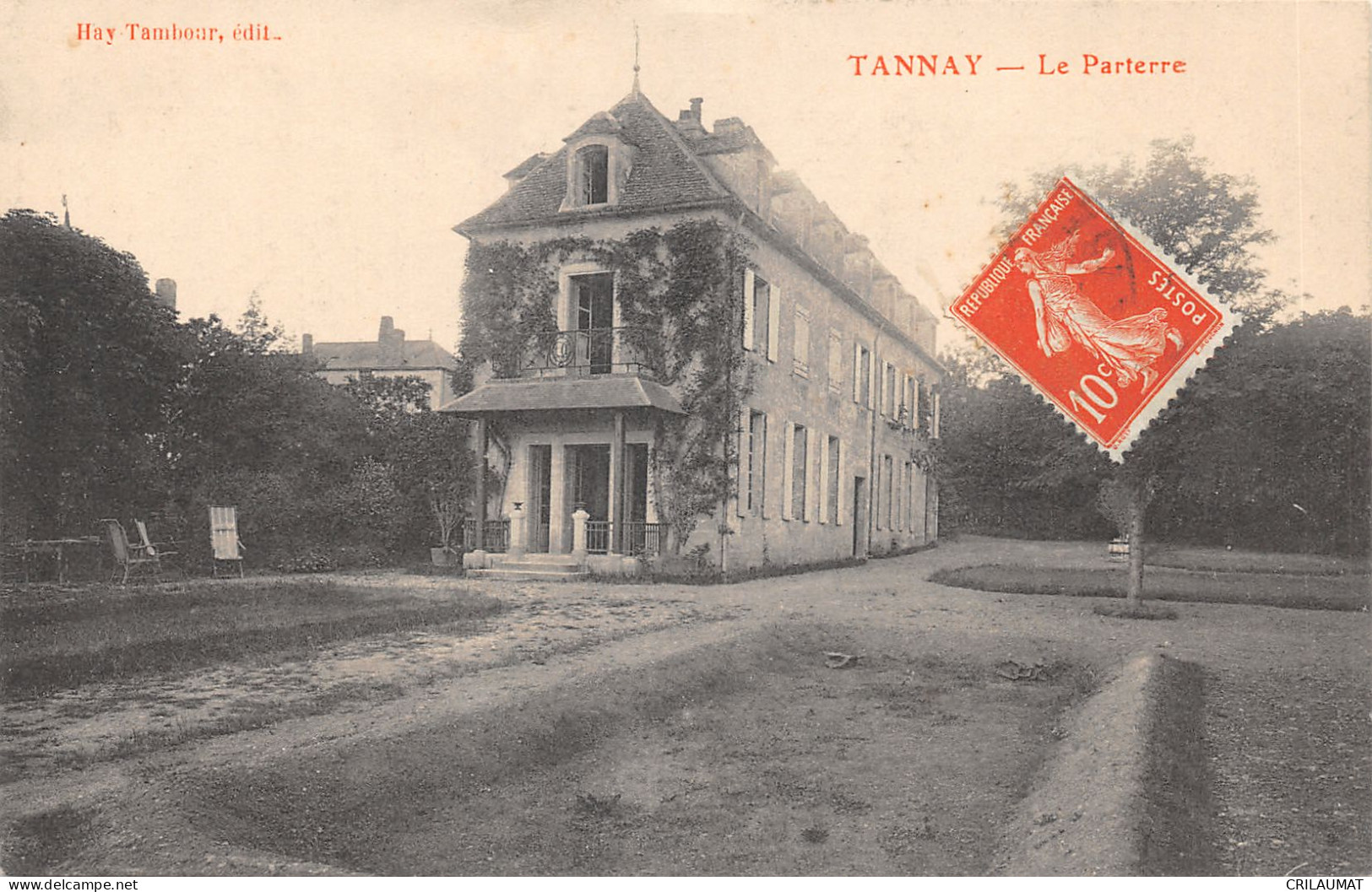 58-TANNAY -LE PARTERRE-N 6012-A/0181 - Tannay