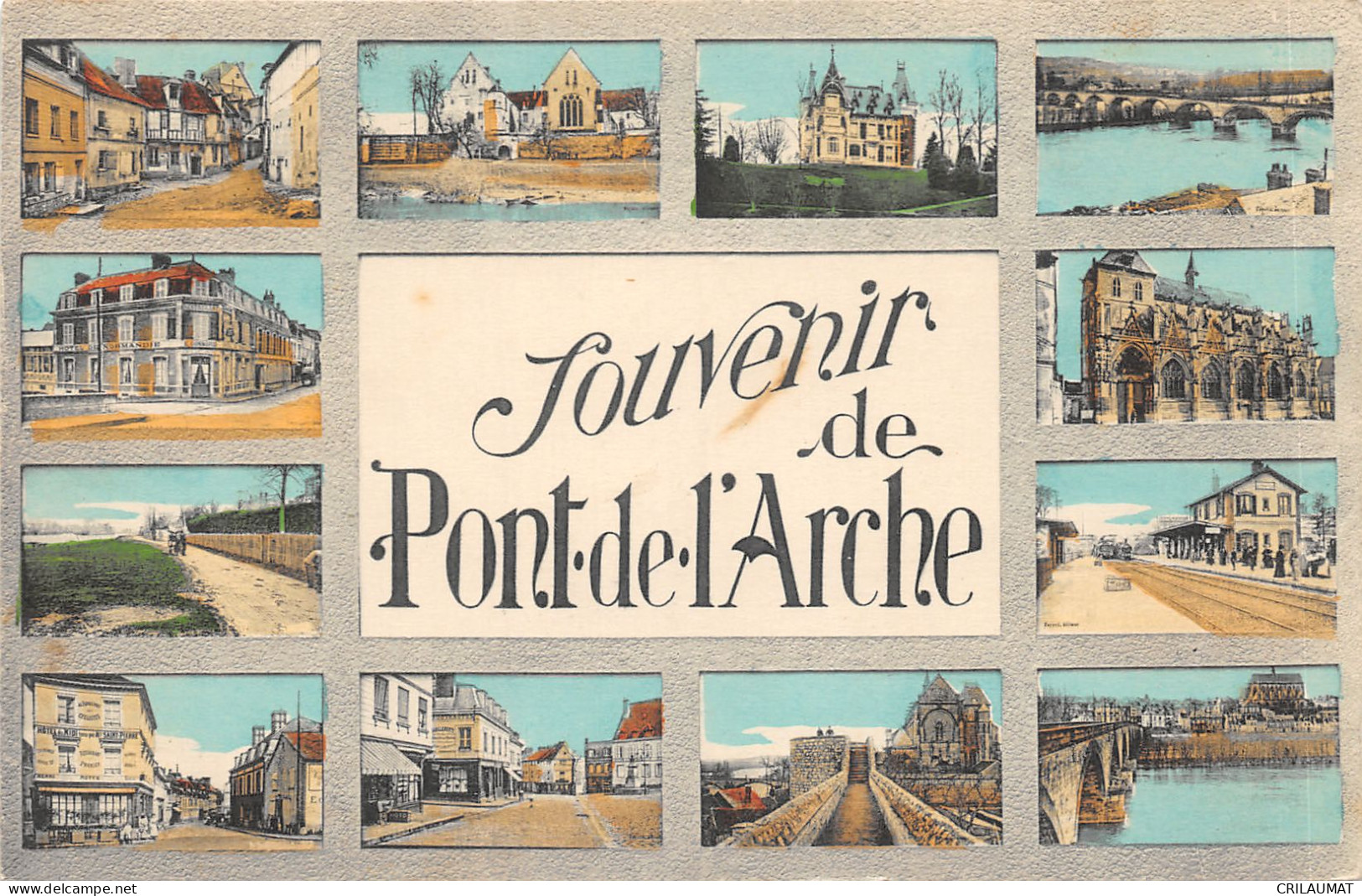 27-PONT DE L ARCHE-N 6012-A/0187 - Pont-de-l'Arche
