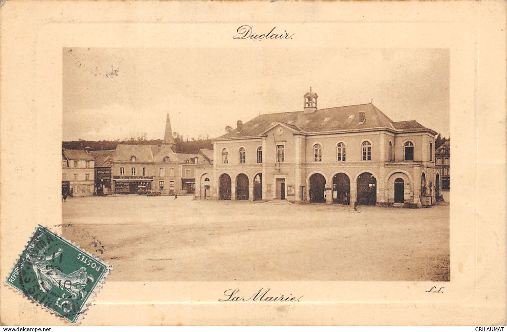 76-DUCLAIR-LA MAIRIE-N 6012-E/0003 - Duclair