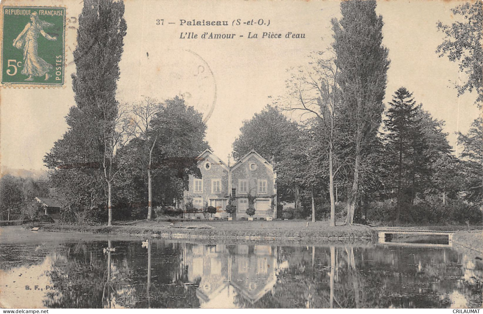 91-PALAISEAU-L ILE D AMOUR-N 6012-D/0329 - Palaiseau