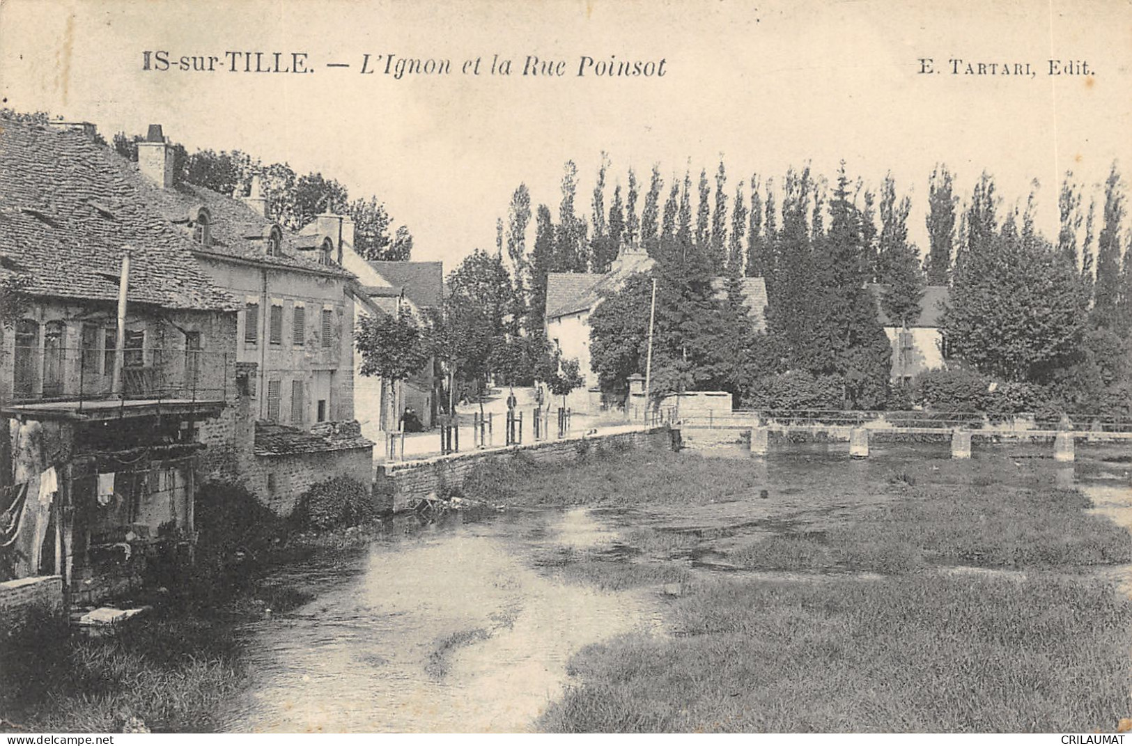 21-IS SUR TILLE-L IGNON-RUE POISOT-N 6012-D/0103 - Is Sur Tille