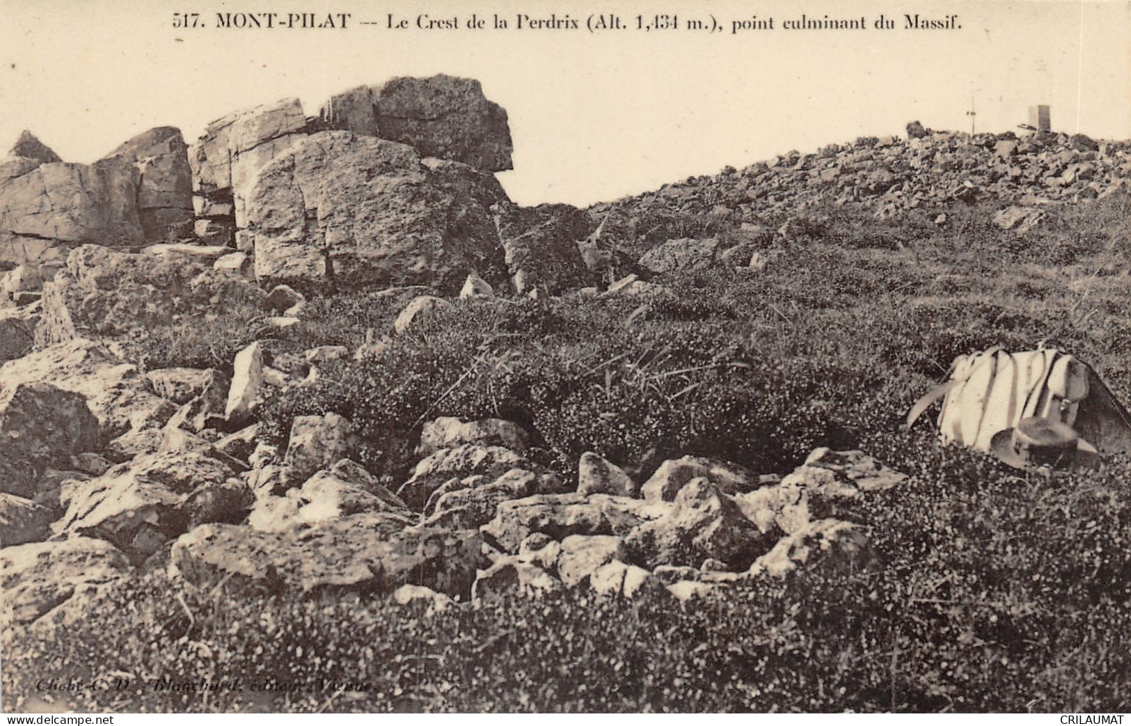 42-MONT PILAT-LE CREST DE LA PERDRIX-N 6012-D/0067 - Mont Pilat
