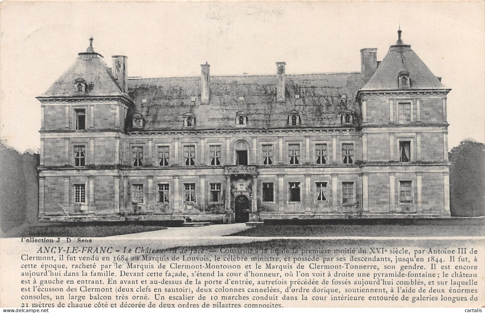 89-ANCY LE FRANC-N°4148-E/0085 - Ancy Le Franc