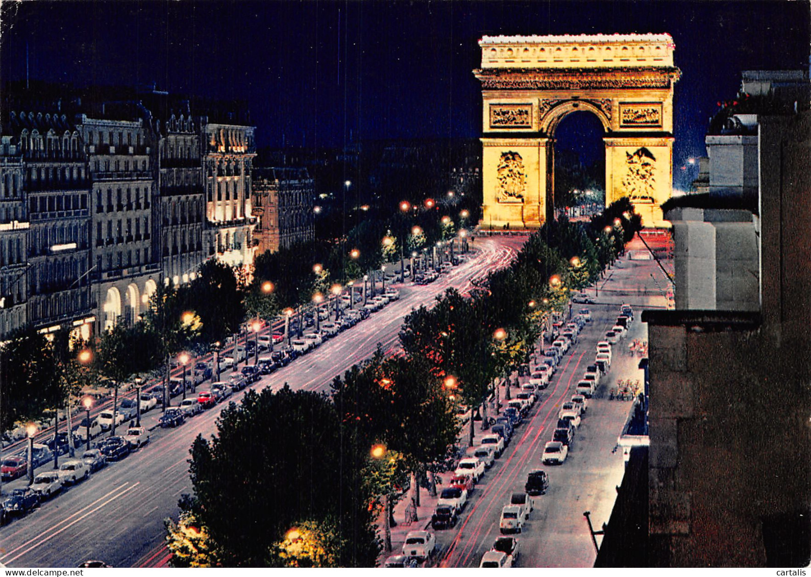 75-PARIS LES CHAMPS ELYSEES-N°4148-D/0167 - Champs-Elysées