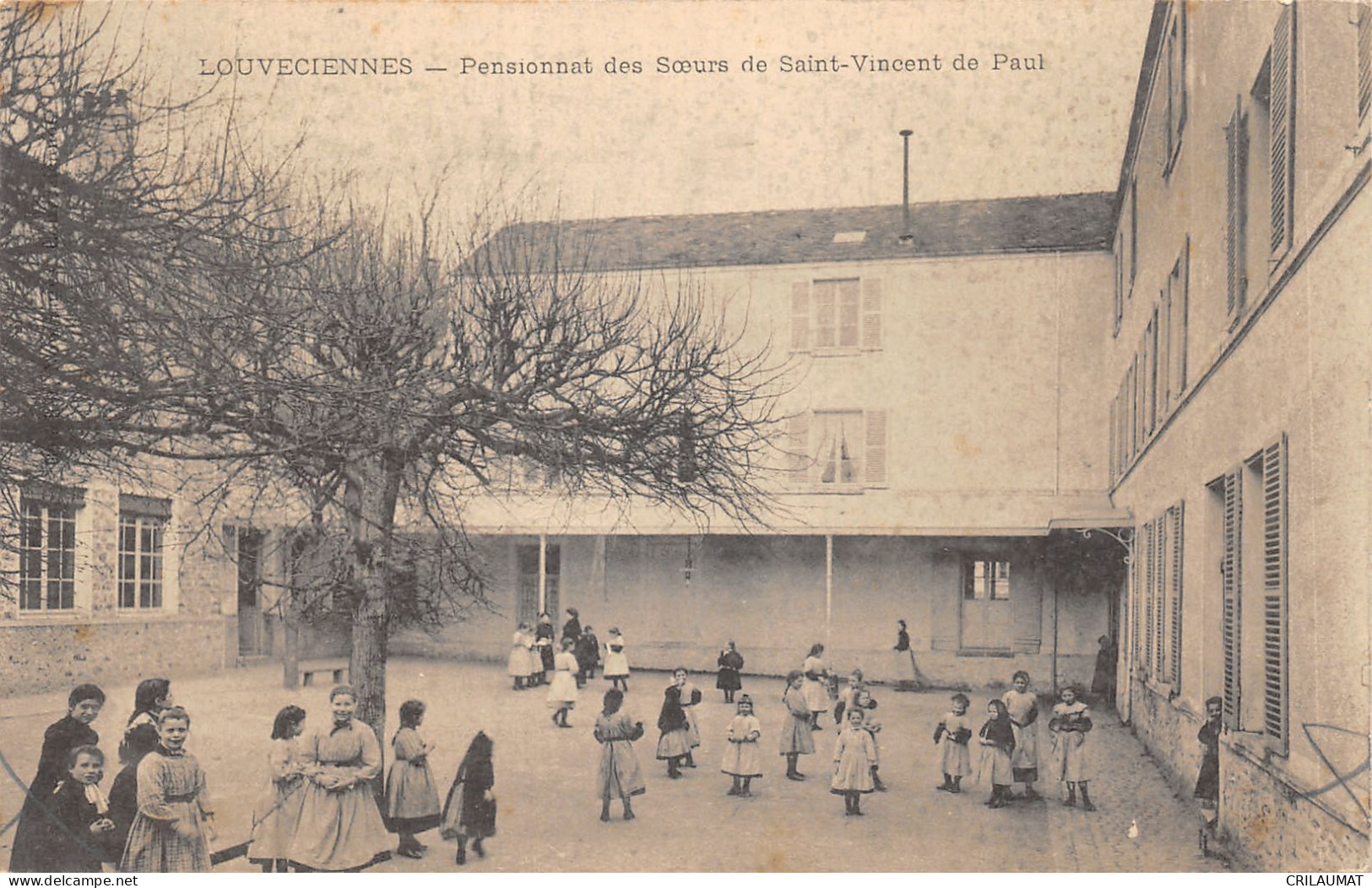 78-LOUVECIENNES-PENSIONNAT SAINT VINCENT DE PAUL-N 6012-H/0275 - Louveciennes