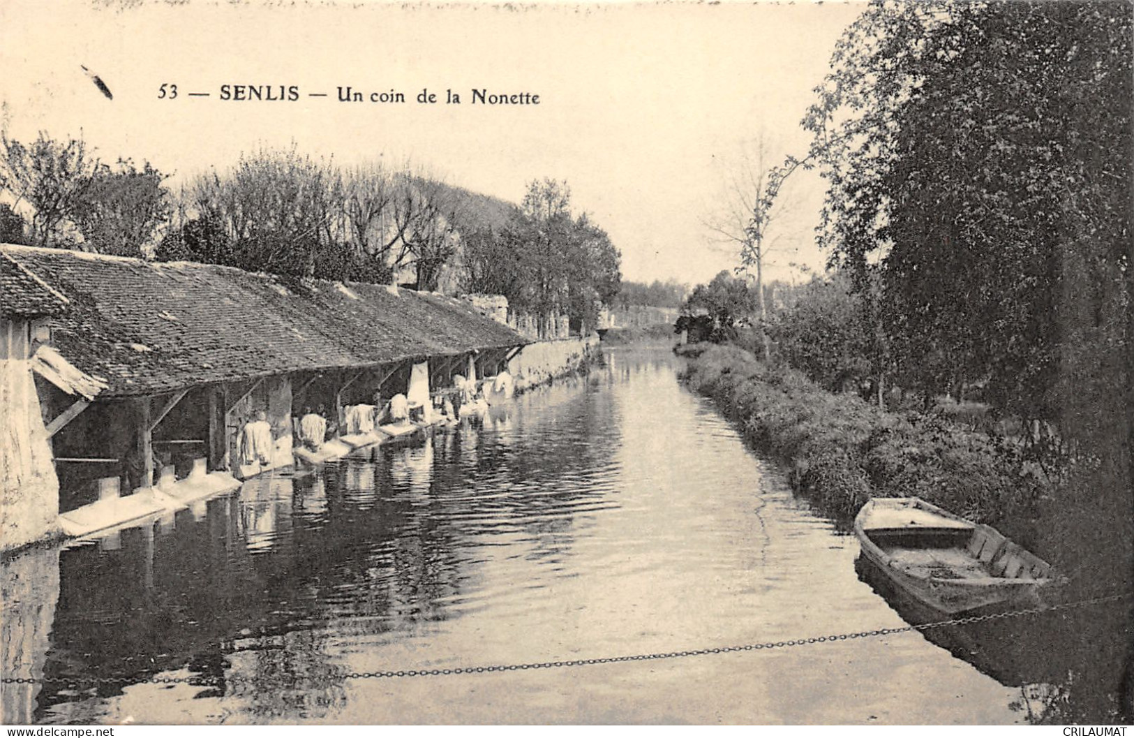 60-SENLIS-LAVOIR SUR LA NONETTE-N 6012-H/0157 - Senlis