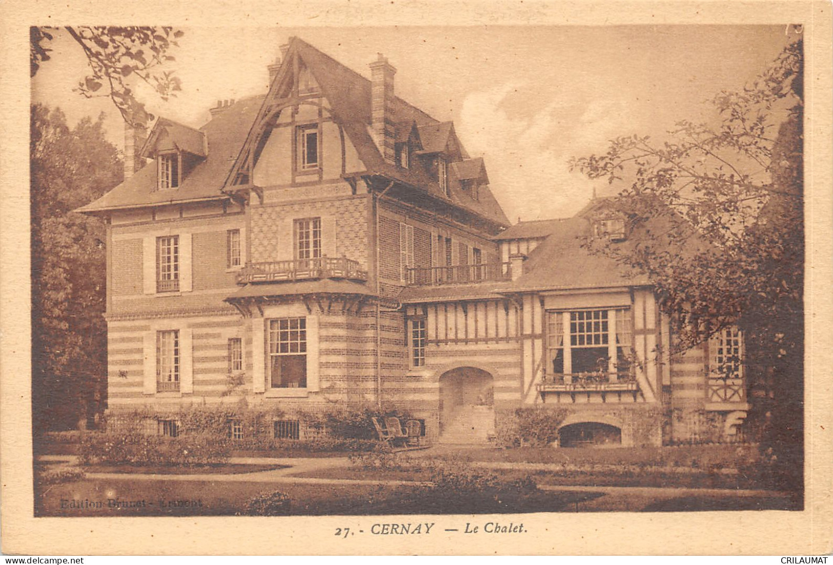 68-CERNAY-LE CHALET-N 6012-G/0361 - Cernay