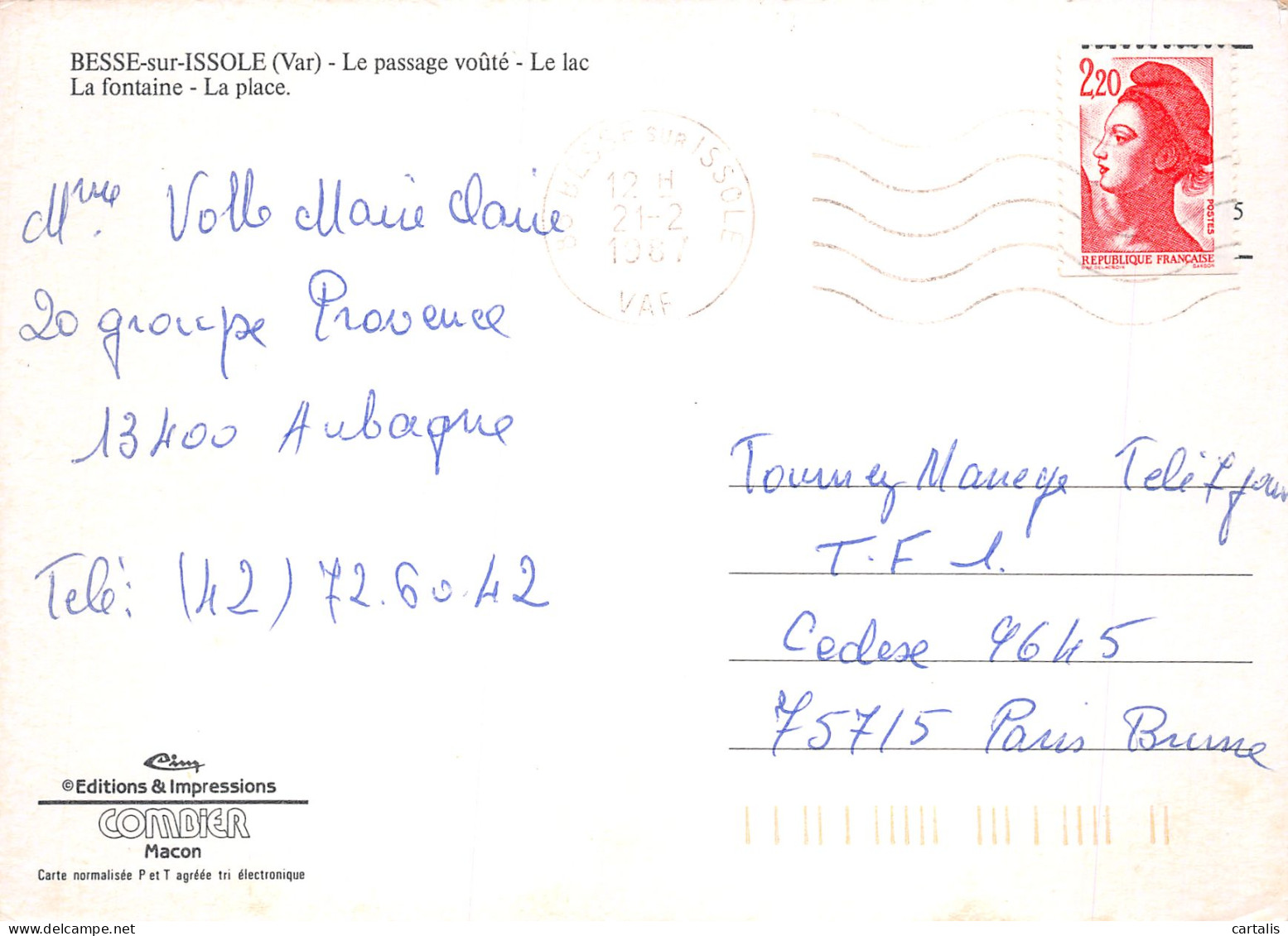 83-BESSE SUR ISSOLE-N°4149-B/0045 - Besse-sur-Issole