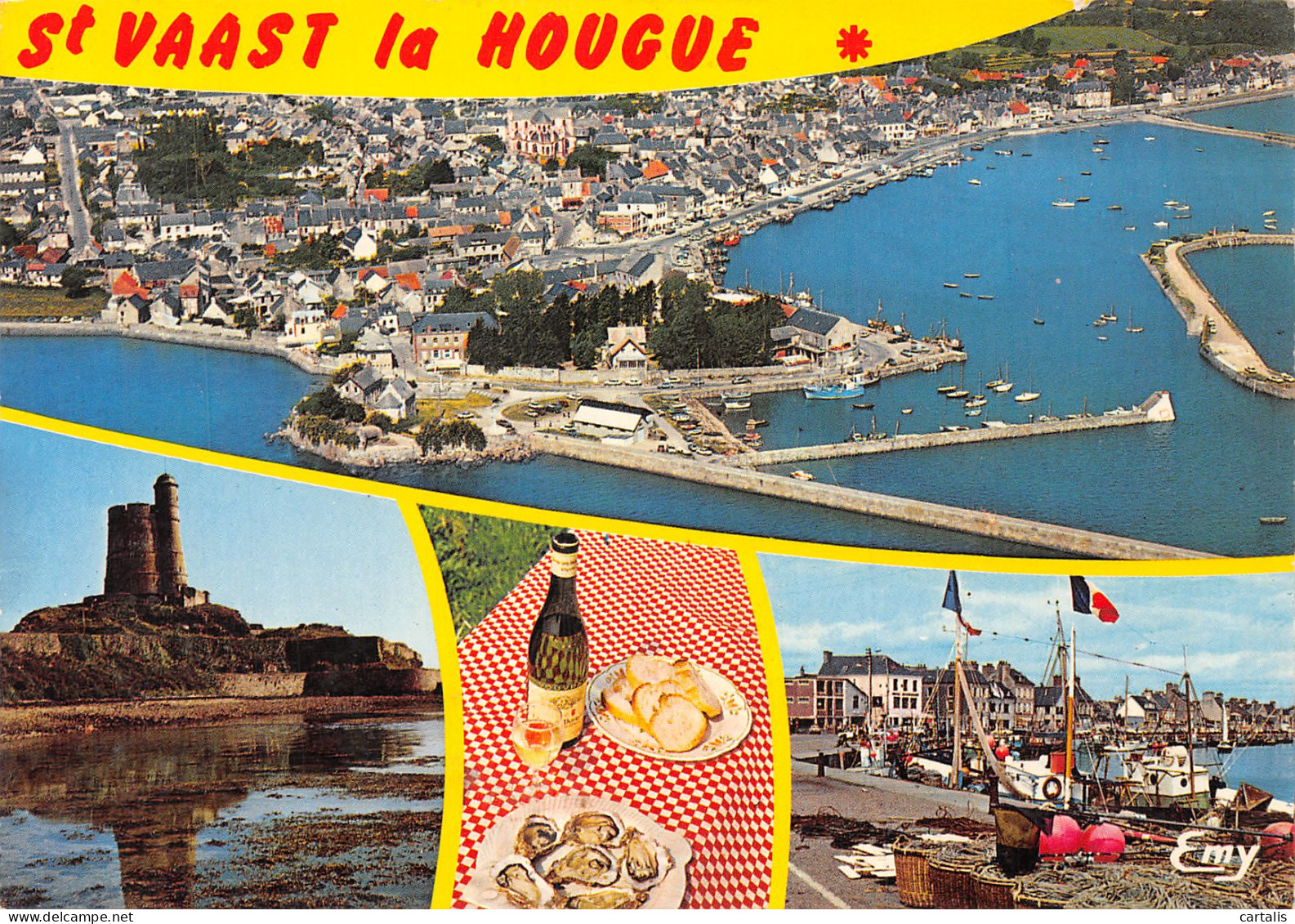 50-SAINT VAAST LA HOUGUE-N°4149-A/0339 - Saint Vaast La Hougue