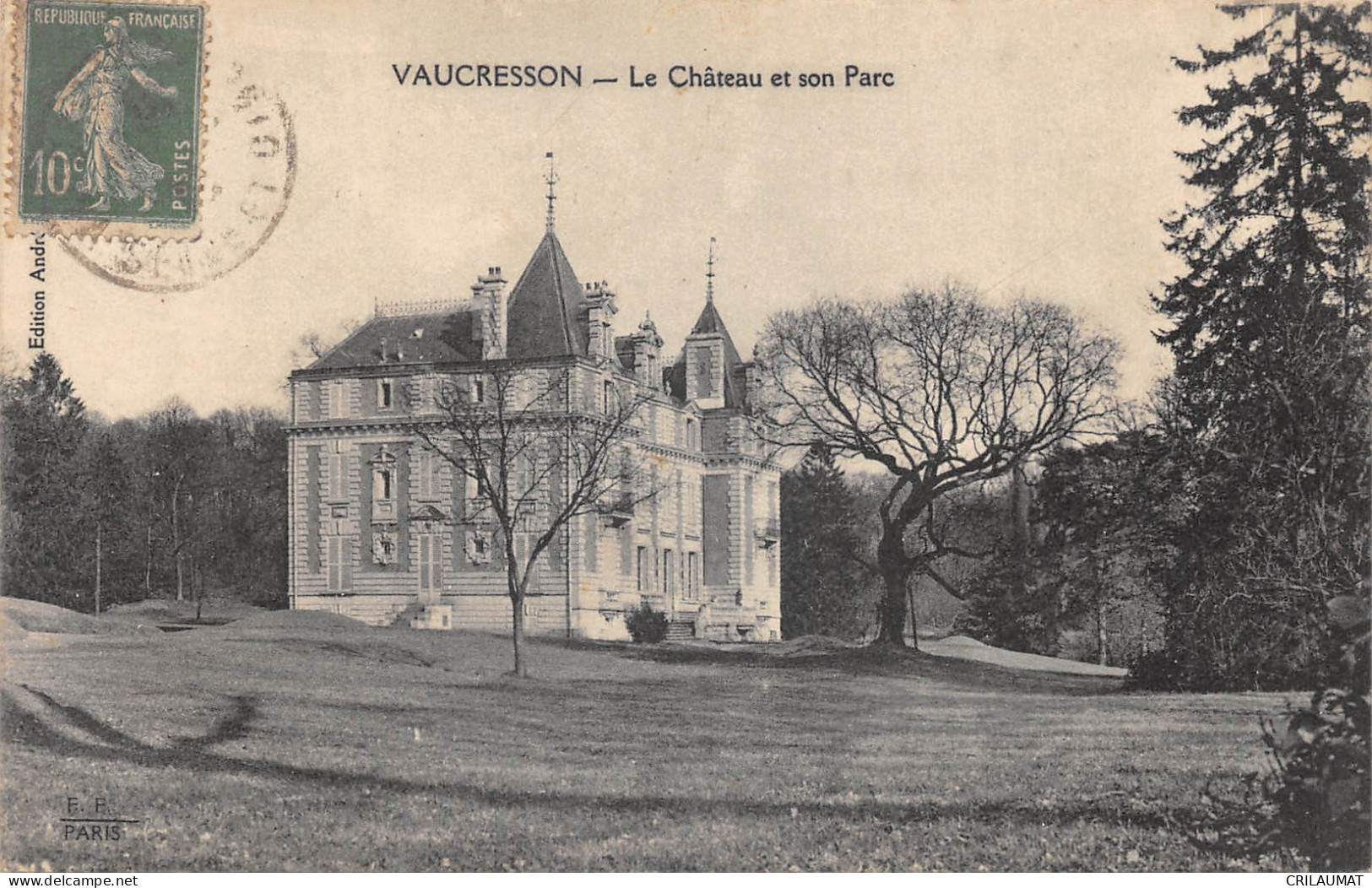 92-VAUCRESSON-LE CHATEAU-N 6013-C/0227 - Vaucresson