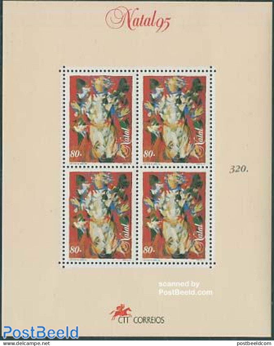 Portugal 1995 Christmas S/s (without Country Name), Mint NH, Religion - Christmas - Unused Stamps