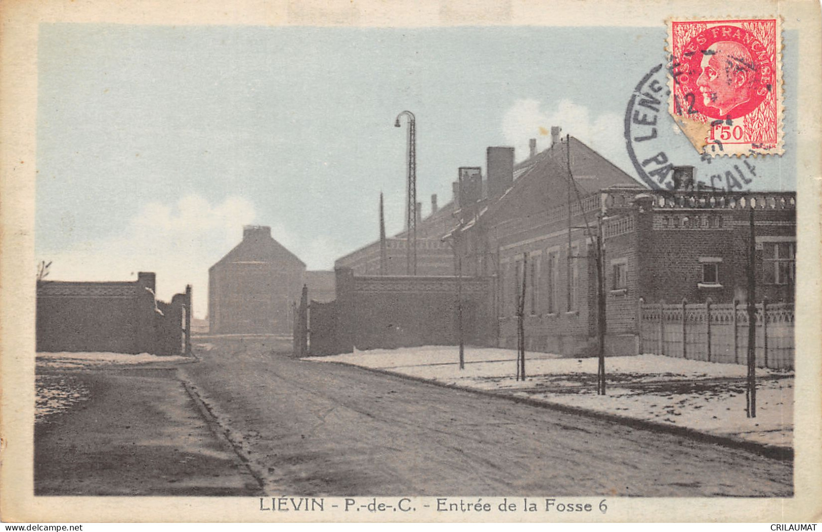 62-LIEVIN-ENTREE DE LA FOSSE 6-N 6013-C/0045 - Lievin