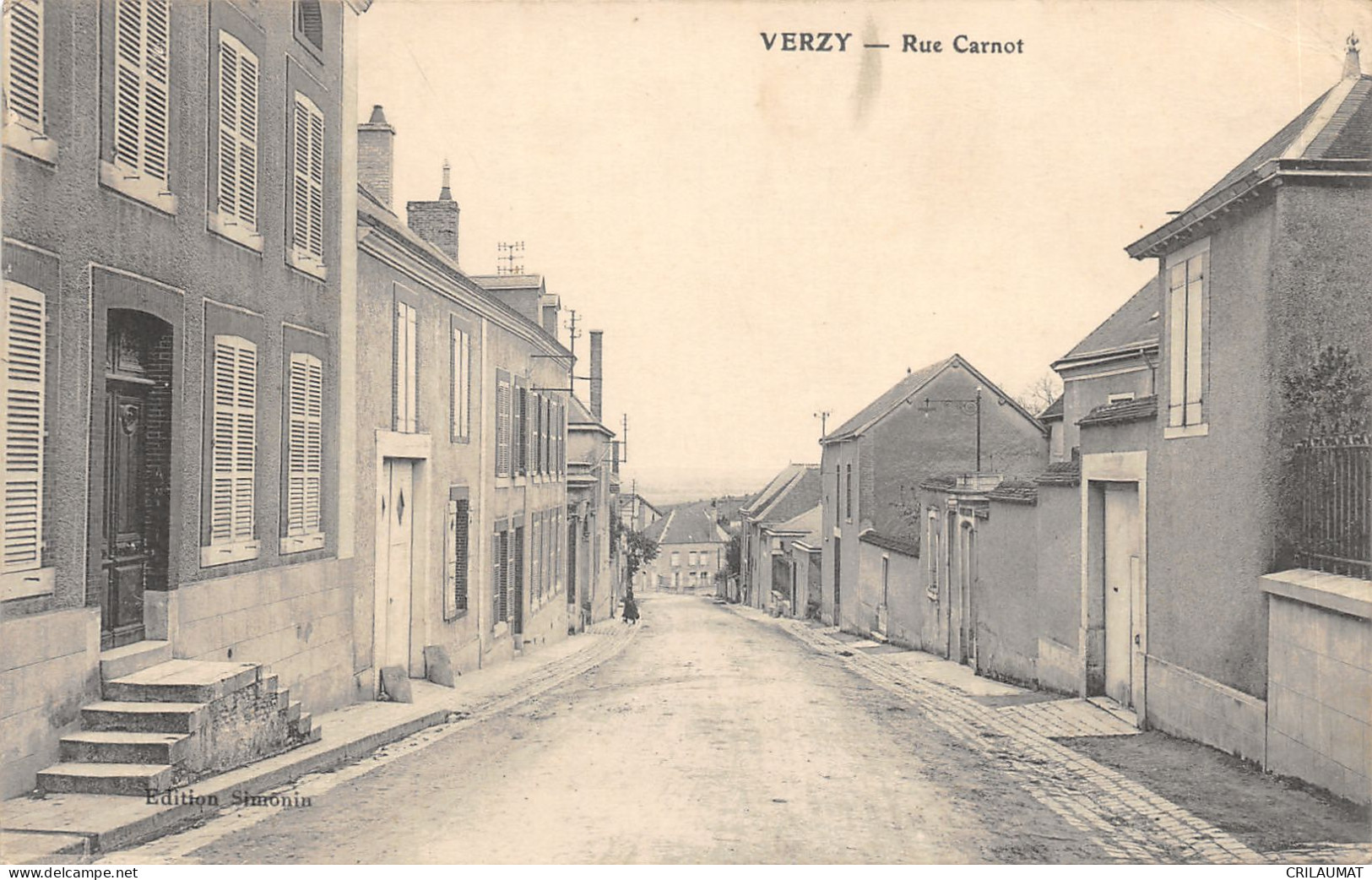 51-VERZY-RUE CARNOT-N 6013-B/0303 - Verzy