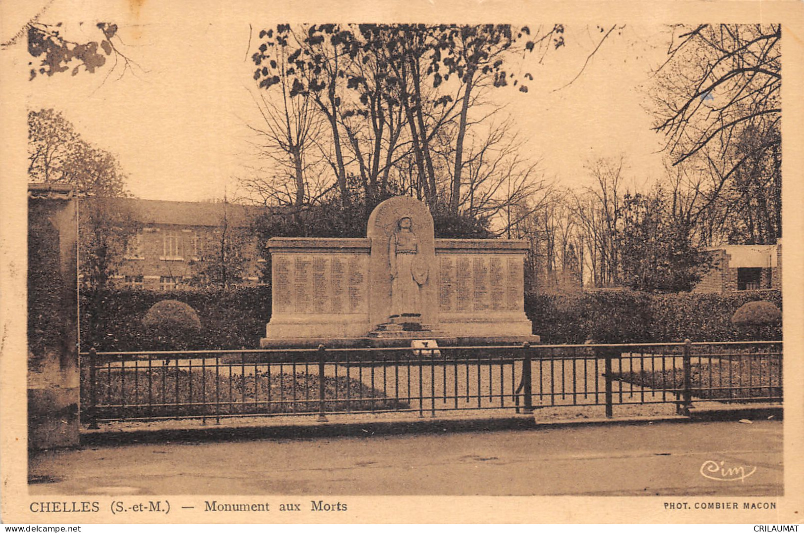 77-CHELLES-MONUMENT AUX MORTS-N 6013-B/0117 - Chelles