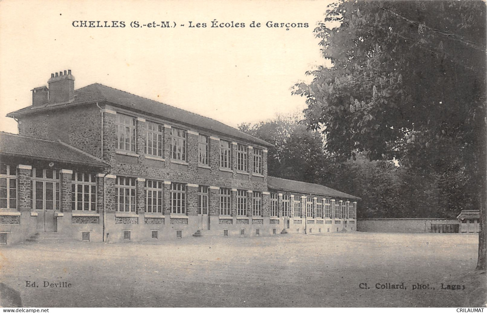 77-CHELLES-ECOLES DE GARCONS-N 6013-B/0107 - Chelles