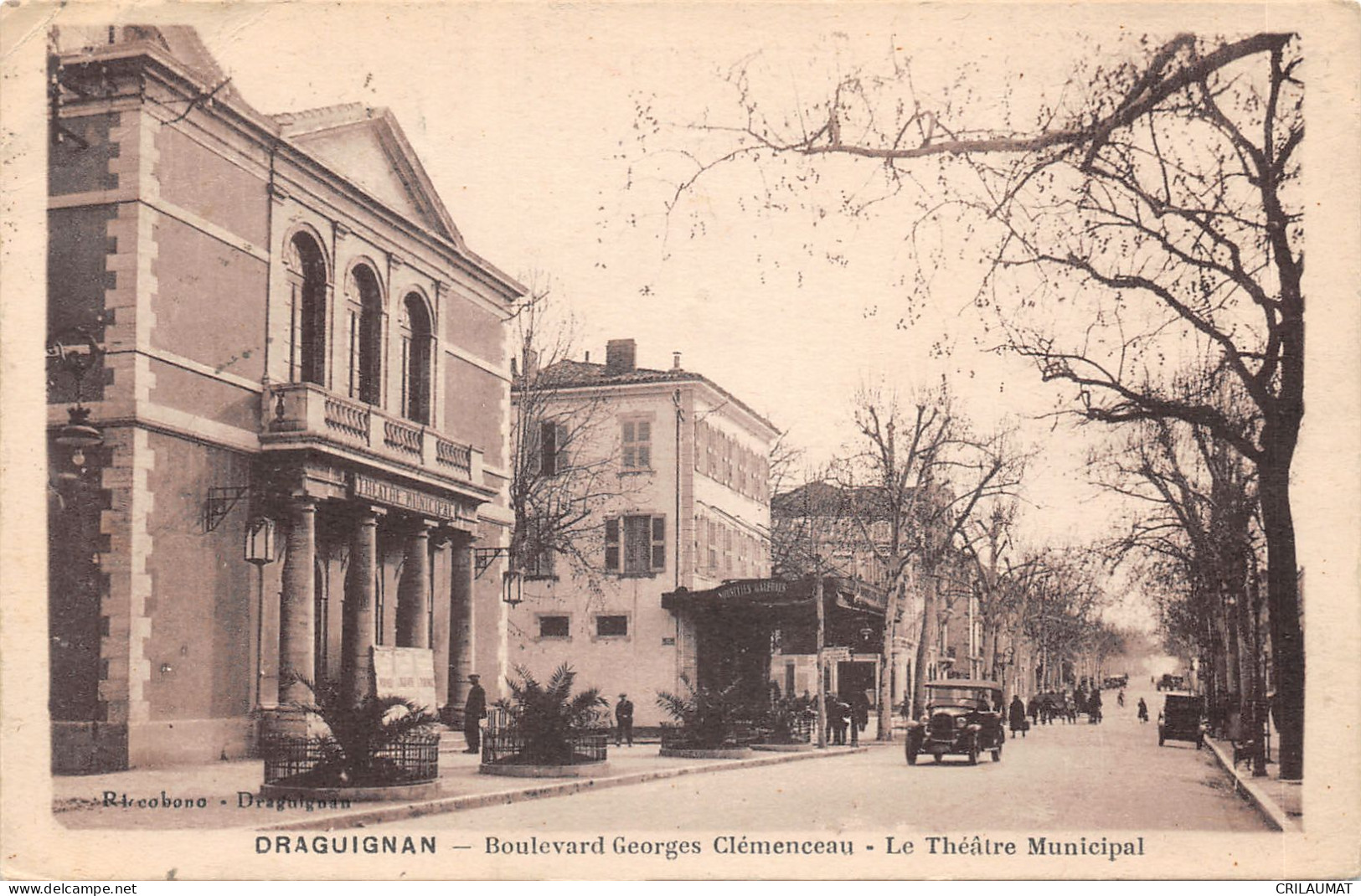 83-DRAGUIGNAN-THEATRE MUNICIPAL-N 6013-B/0017 - Draguignan