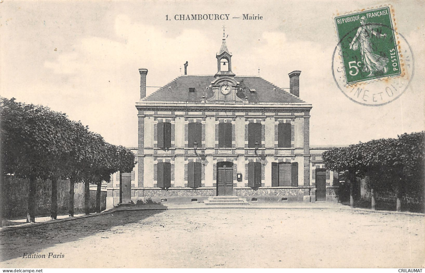 78-CHAMBOURCY-LA MAIRIE-N 6013-A/0083 - Chambourcy