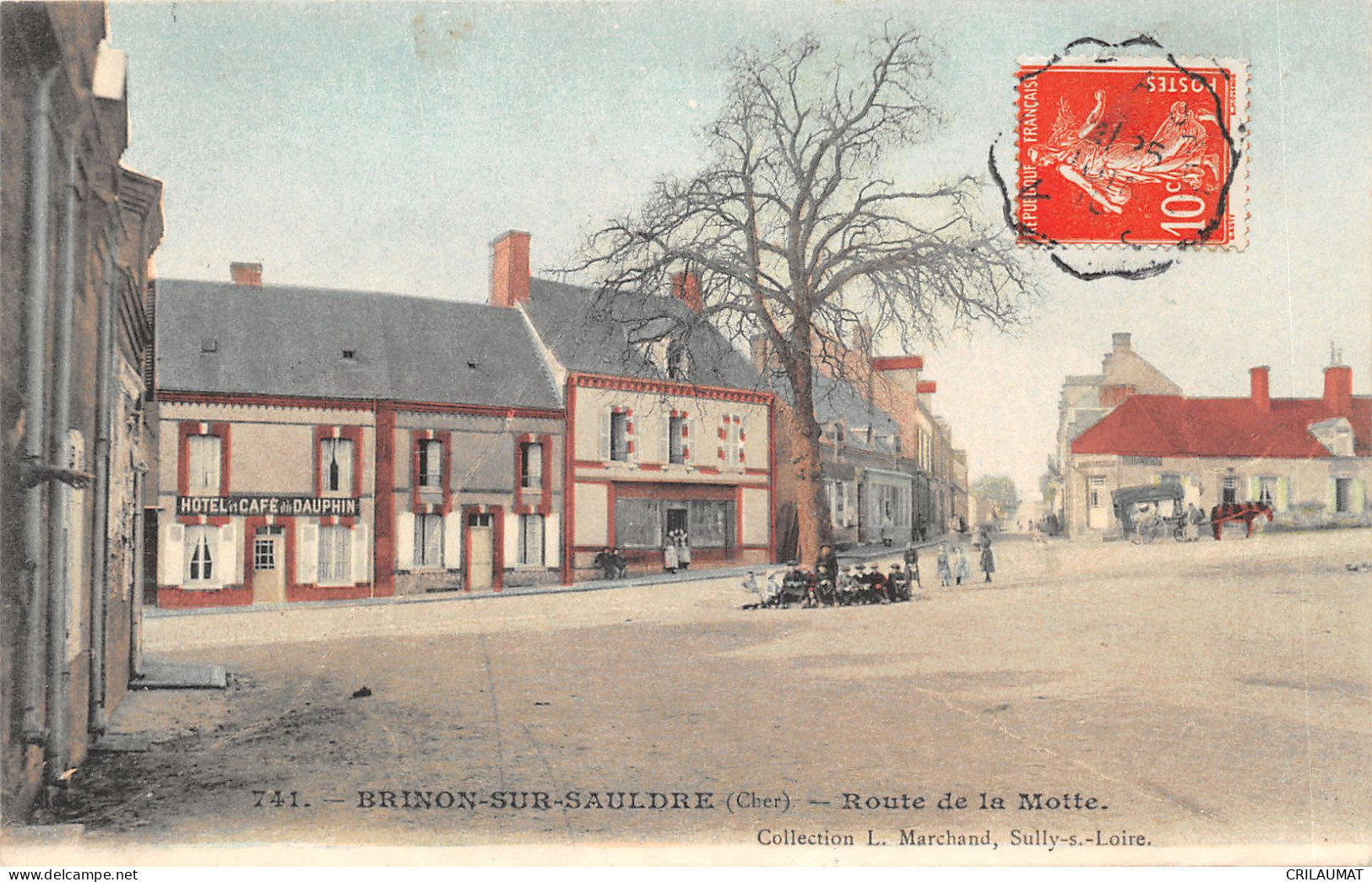 18-BRINON SUR SAULDRE-ROUTE DE LA MOTTE-N 6013-A/0045 - Brinon-sur-Sauldre