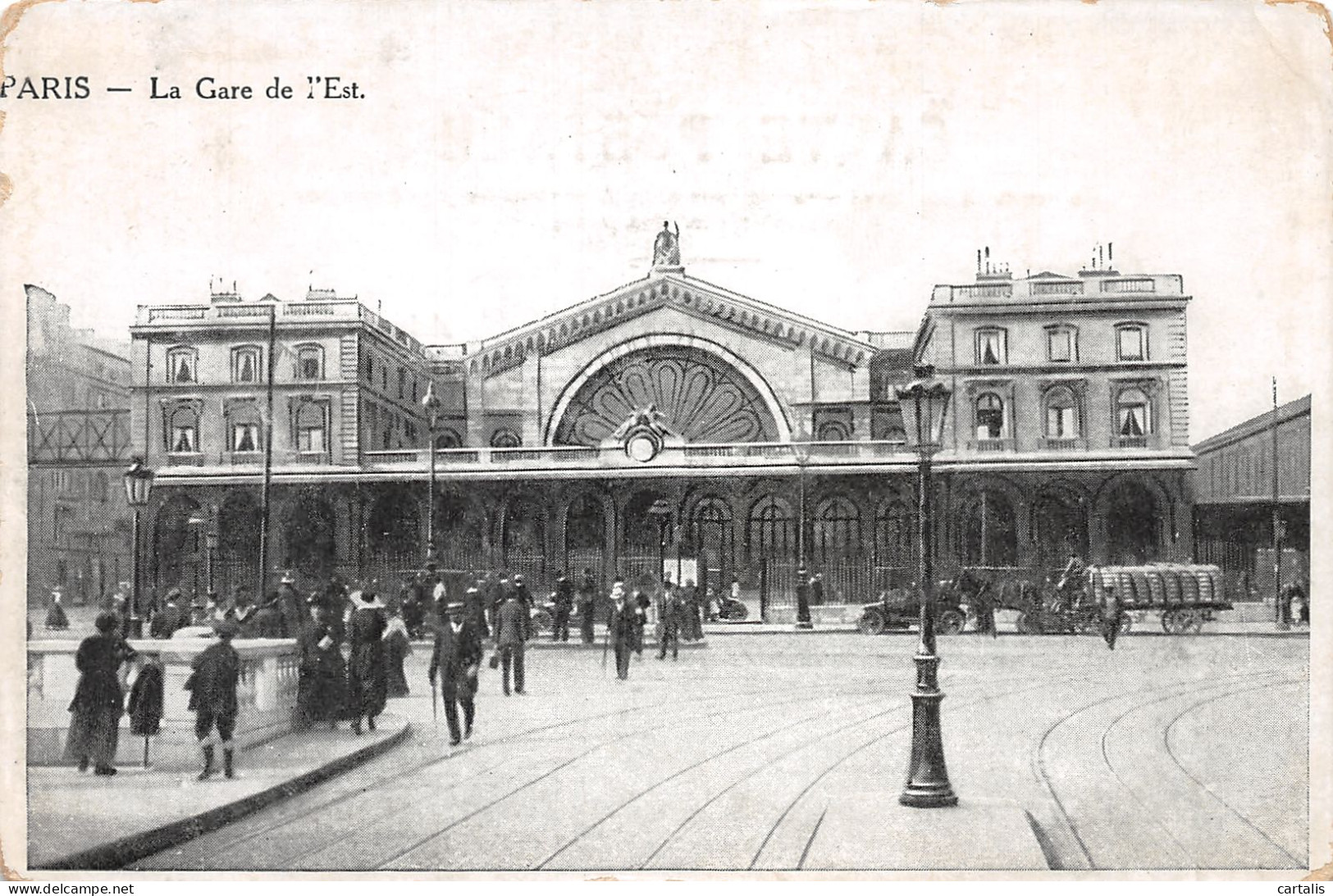 75-PARIS LA GARE DE L EST-N°4149-E/0219 - Pariser Métro, Bahnhöfe