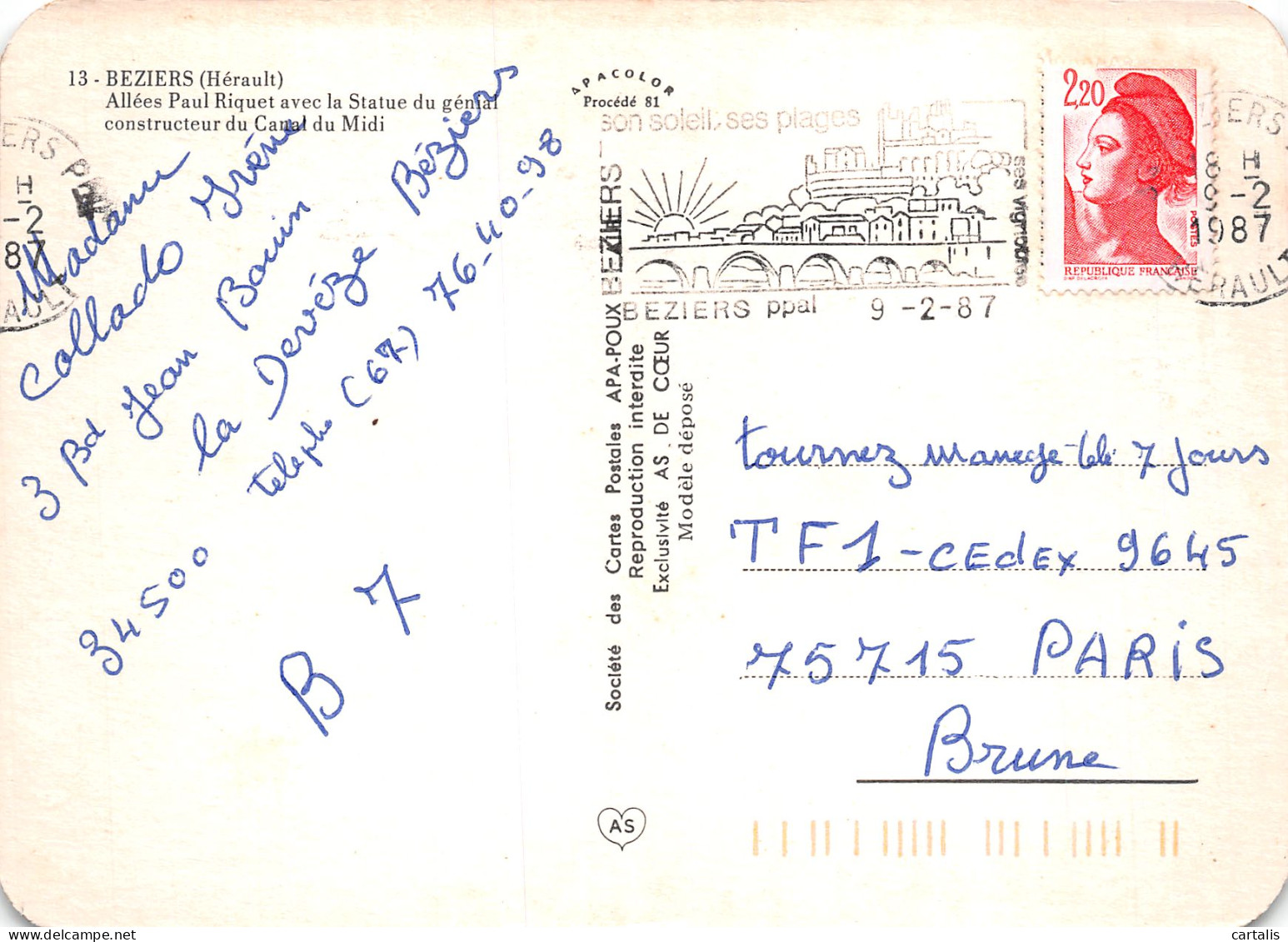 34-BEZIERS-N°4149-D/0099 - Beziers