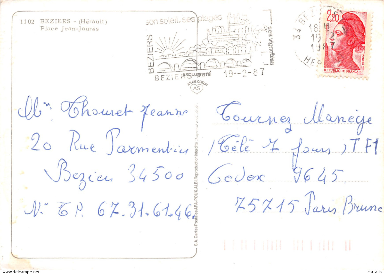 34-BEZIERS-N°4149-D/0083 - Beziers