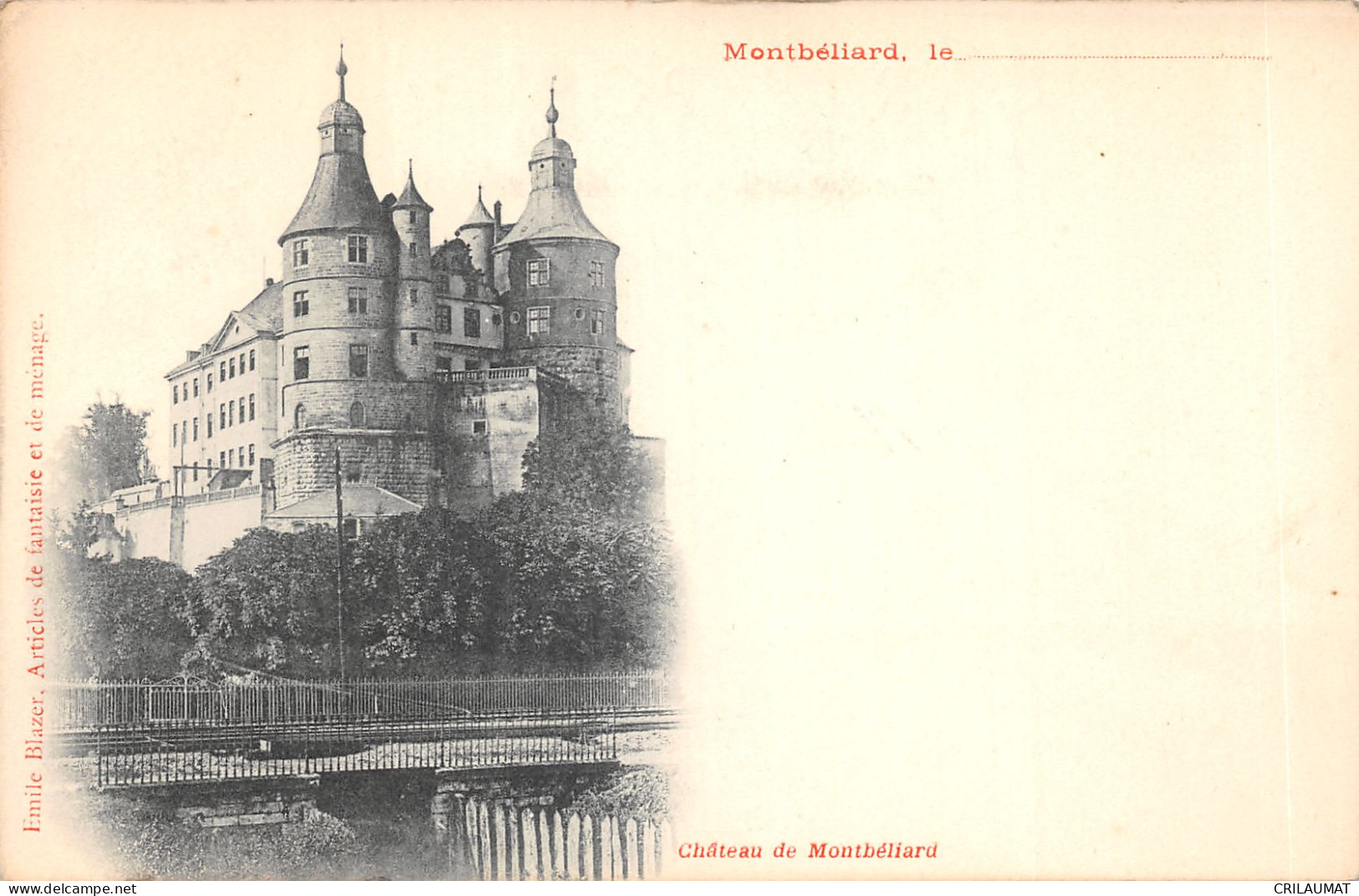 25-MONTBELIARD-N 6013-E/0329 - Montbéliard