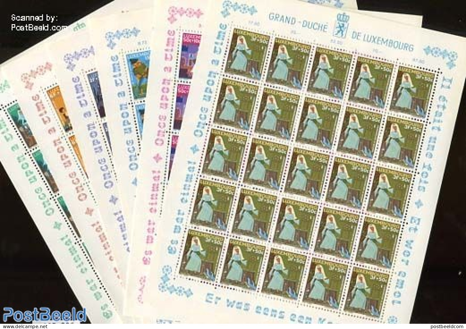 Luxemburg 1966 Caritas 6 M/ss, Mint NH, Art - Fairytales - Nuevos