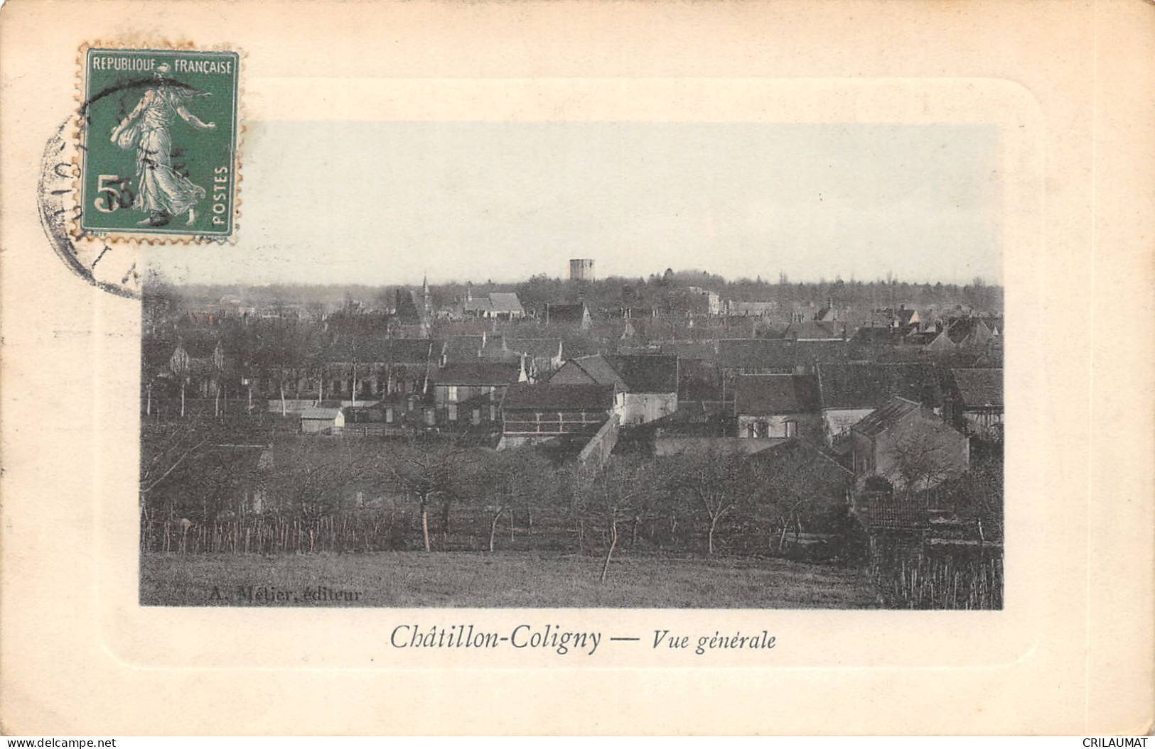 45-CHATILLON COLIGNY-N 6013-H/0365 - Chatillon Coligny