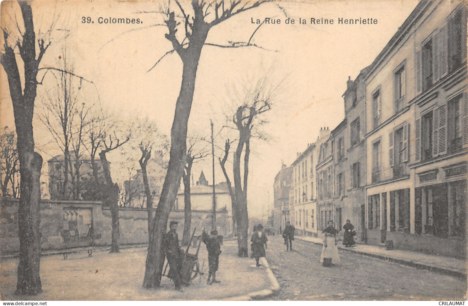 92-COLOMBES-PLACE DE LA REINE HENRIETTE-N 6013-H/0363 - Colombes